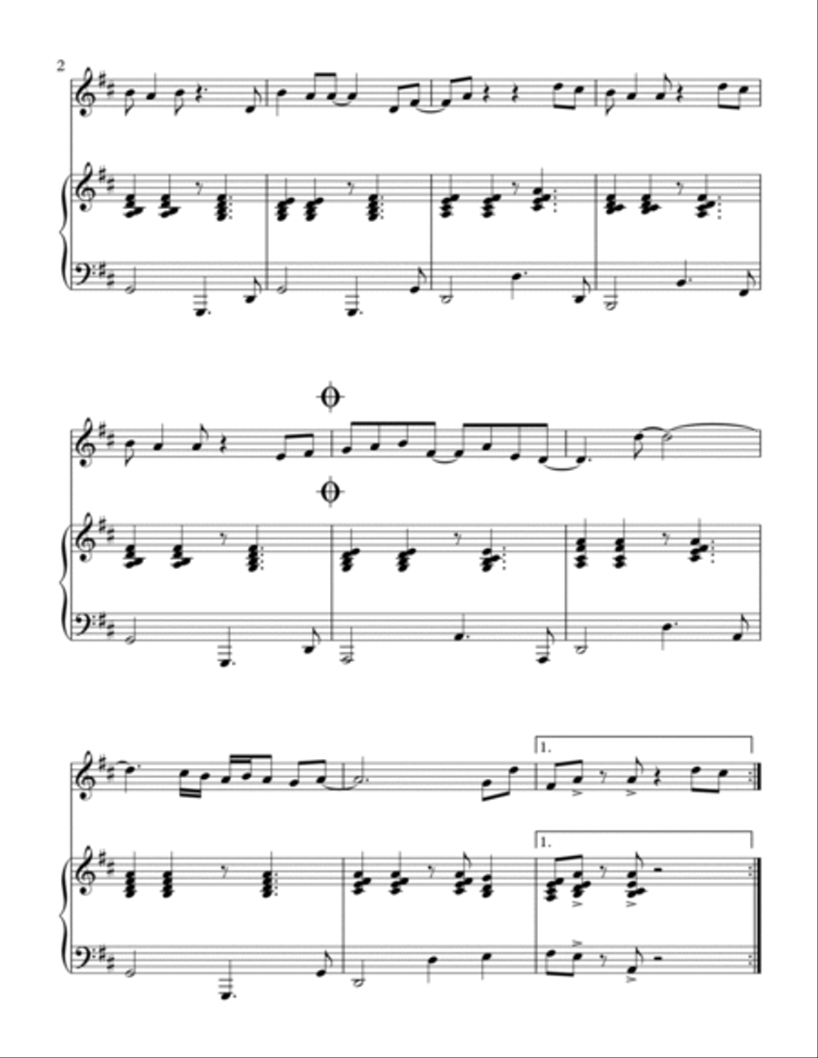 Fields Of Gold Woodwind Duet scores gallery preview page 3