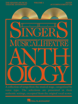 Book cover for The Singer's Musical Theatre Anthology – Volume 1