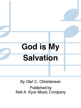 Book cover for God is My Salvation
