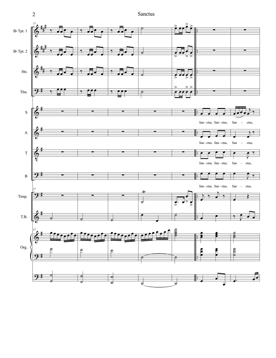Sanctus (from 