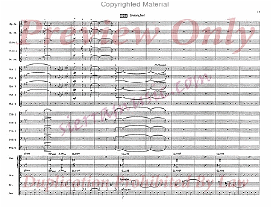 Temple Street Temple Street Jazz Ensemble scores gallery preview page 16