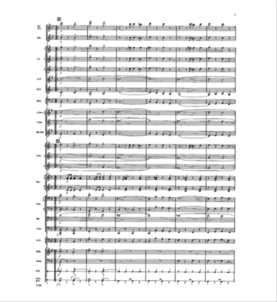 Hosts of Freedom Concert Band scores gallery preview page 5