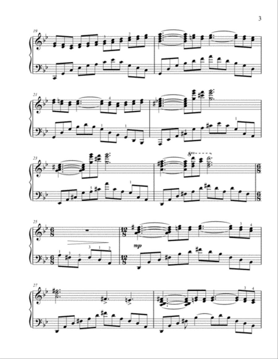 Legend Legend Piano Solo scores gallery preview page 3