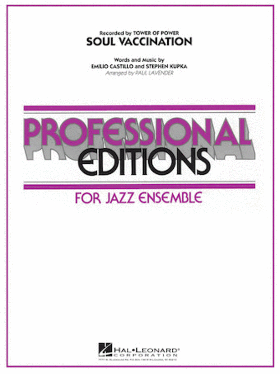 Soul Vaccination Soul Vaccination Jazz Ensemble scores gallery preview page 1