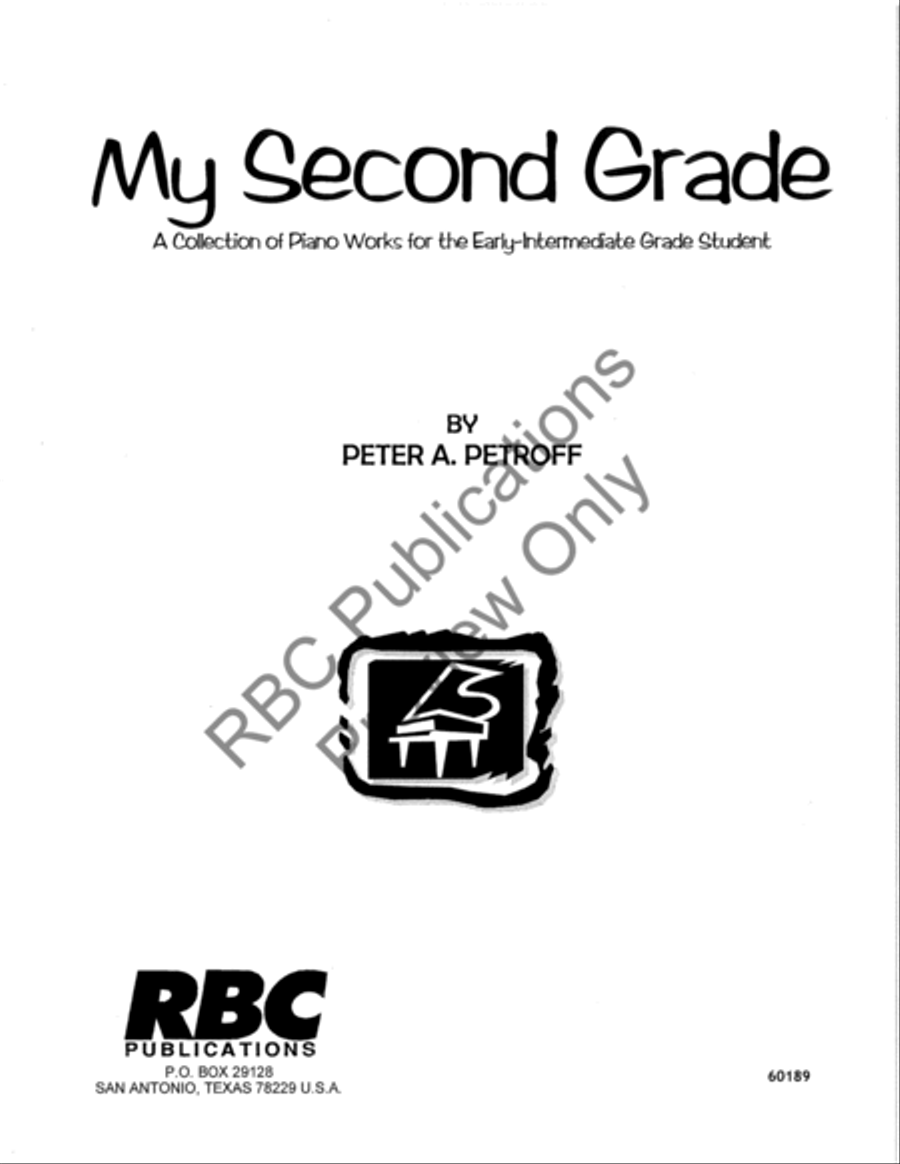 My Second Grade Piano Solo Collection Piano Solo scores gallery preview page 2