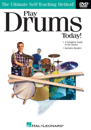 Book cover for Play Drums Today! DVD