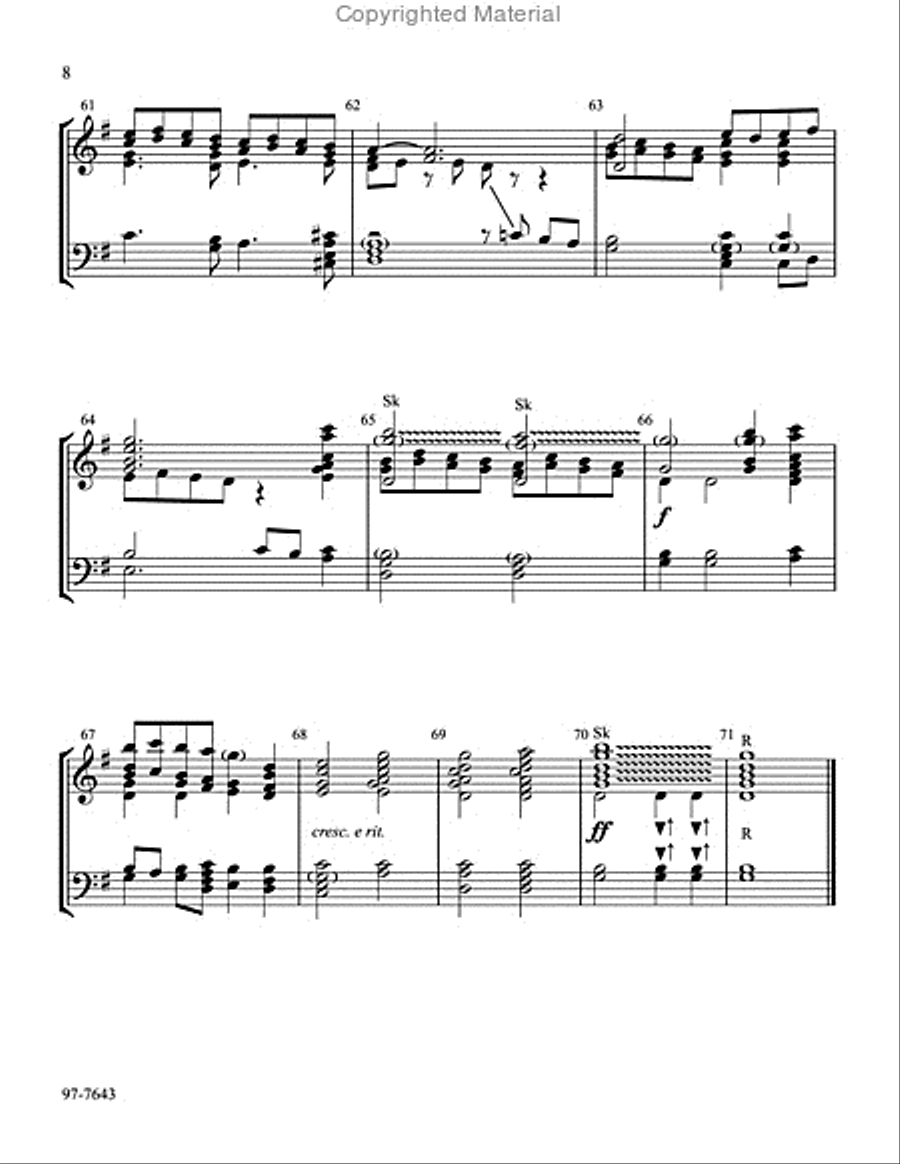 I Know That My Redeemer Lives (Helman) - 2-3 Octaves 3-Octaves scores gallery preview page 5