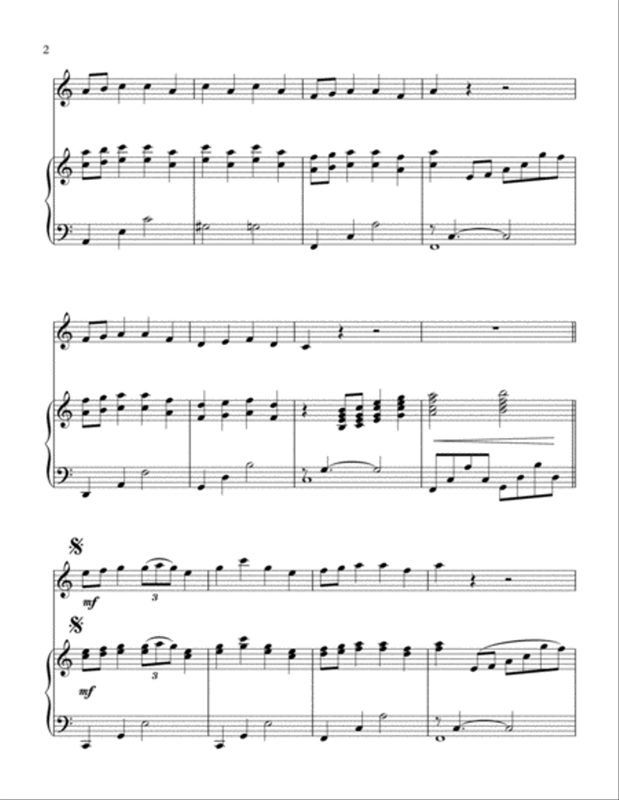 Forrest Gump - Main Title (Feather Theme) from the Paramount Motion Picture FORREST GUMP Violin Solo scores gallery preview page 3