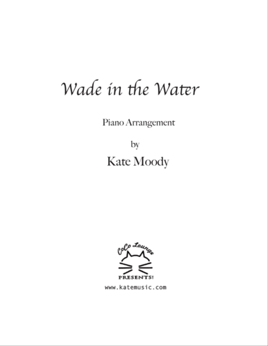 Wade in the Water Piano Method scores gallery preview page 1