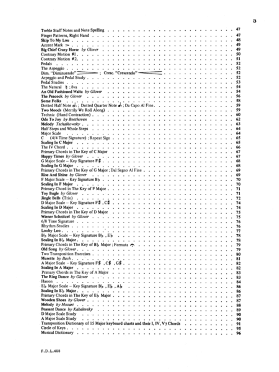 Adult Piano Student Piano Method scores gallery preview page 3
