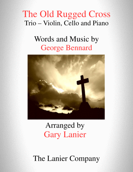The Old Rugged Cross (Trio - Violin, Cello and Piano/Parts included) image number null