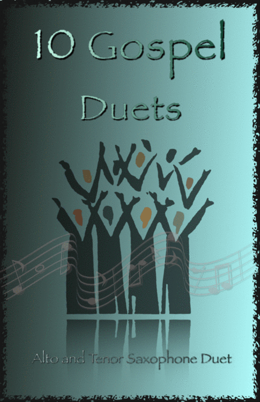 10 Gospel Duets for Alto and Tenor Saxophone Woodwind Duet scores gallery preview page 1
