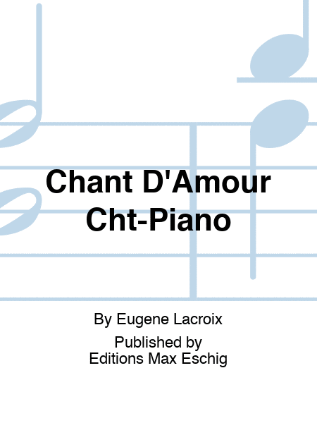 Chant D'Amour Cht-Piano