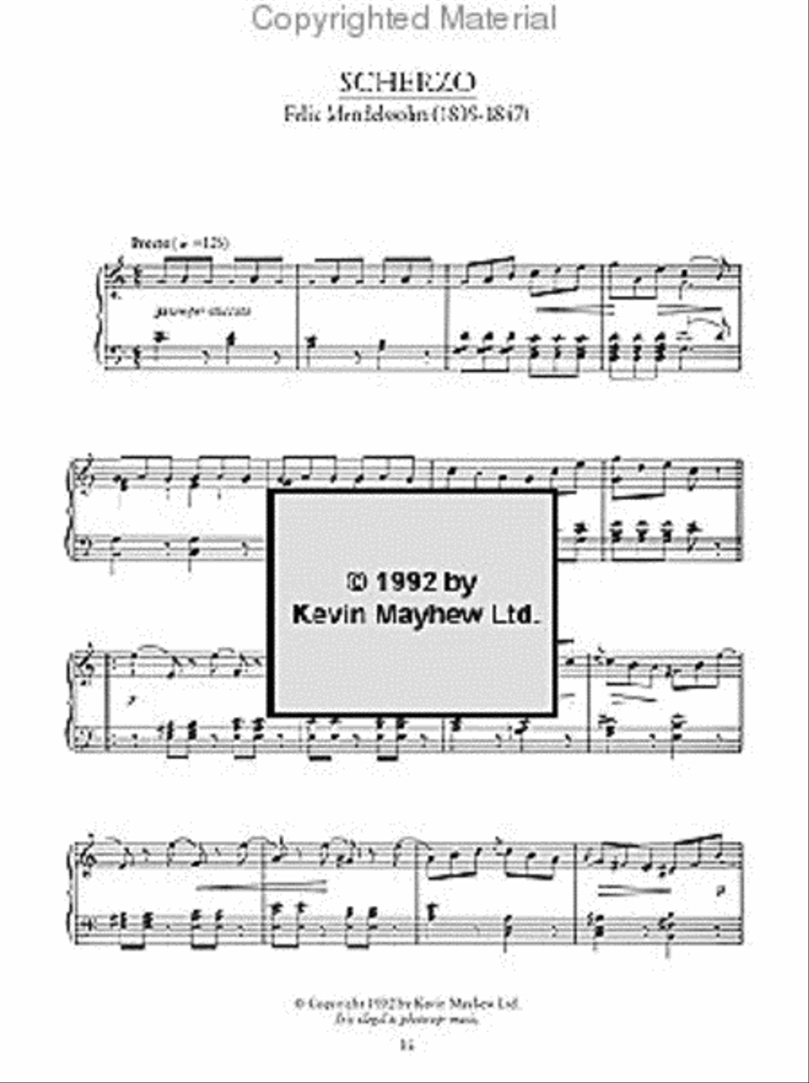 The Piano Music of Mendelssohn Piano Solo scores gallery preview page 4