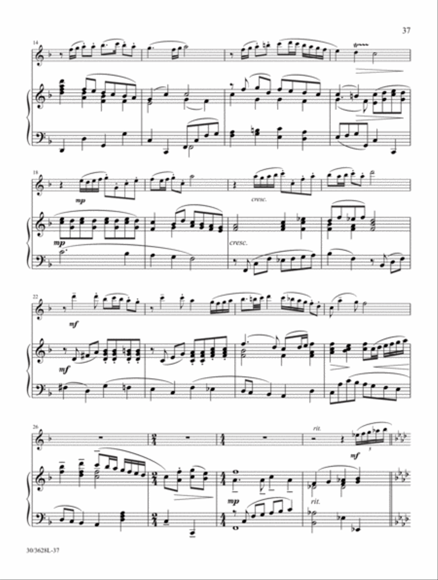 Flute Solos for Worship, Vol. 3 Flute Solo scores gallery preview page 12