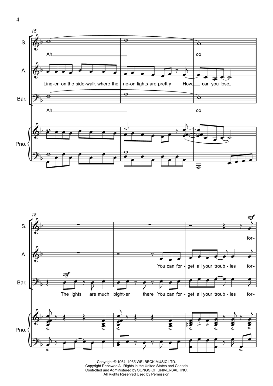 Downtown 3-Part scores gallery preview page 4