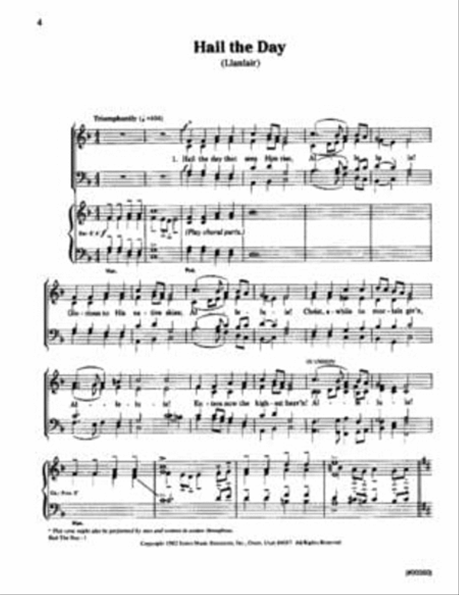 Hymnal Plus - Book 3 - SATB 4-Part scores gallery preview page 2