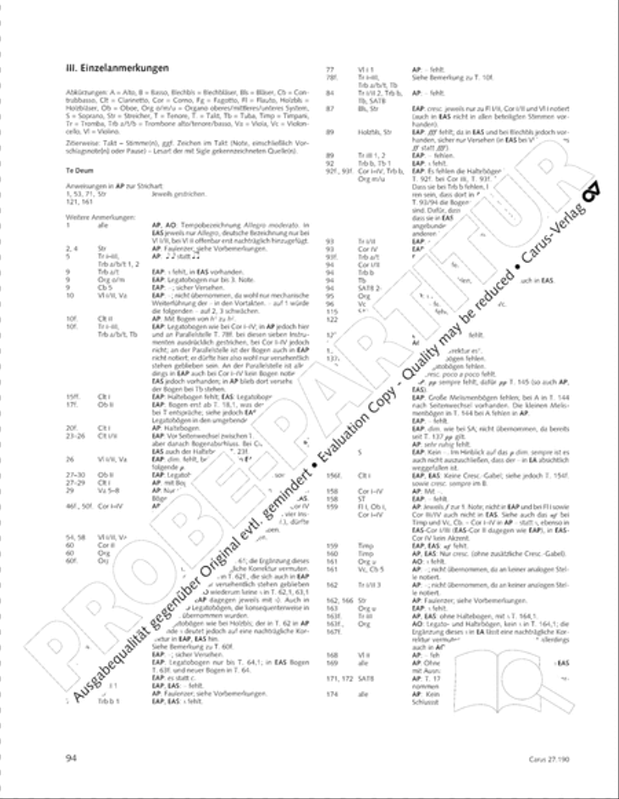 Te Deum Te Deum 4-Part scores gallery preview page 101