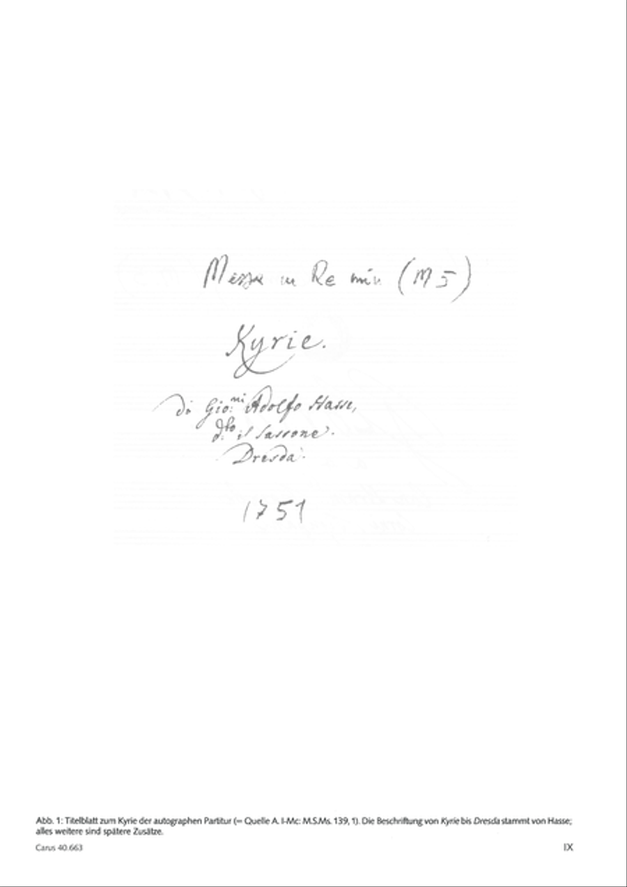 Mass in D minor (Missa in d) ATB scores gallery preview page 10