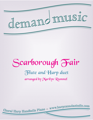 Scarborough Fair - flute and harp duet