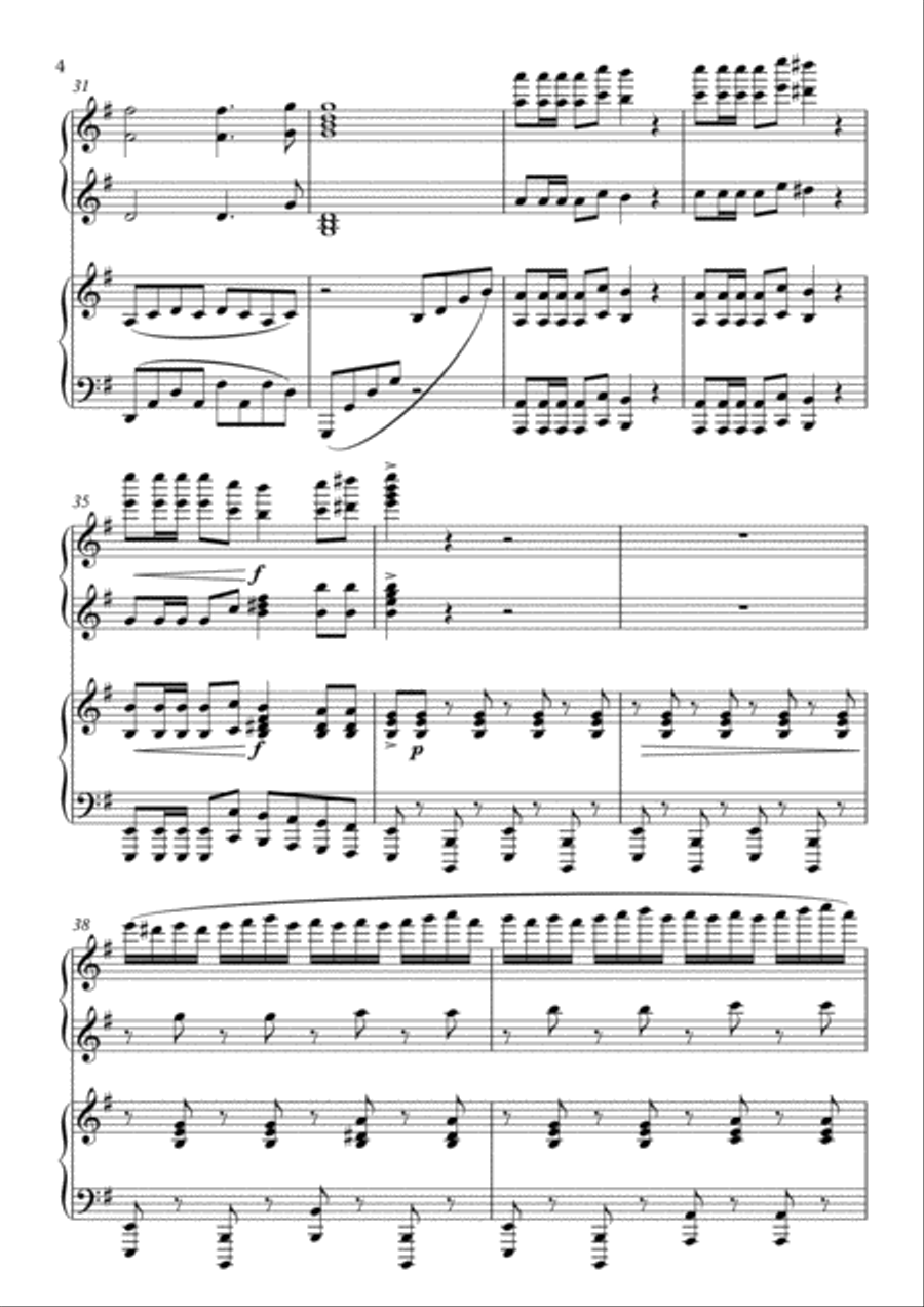 The Carnival Piano scores gallery preview page 4