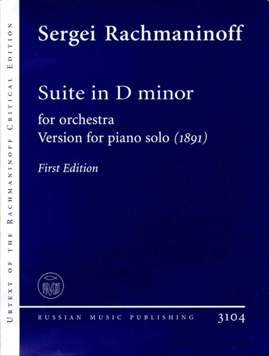 Suite in D Minor for Orchestra (1891)