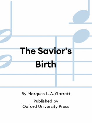 The Savior's Birth