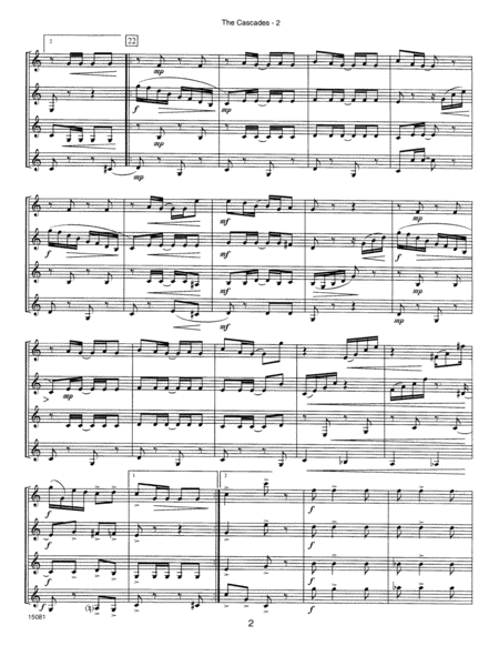 Classics For Clarinet Quartet - Full Score
