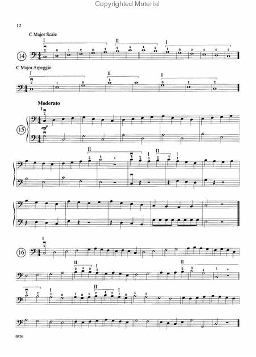 My First Simandl Double Bass scores gallery preview page 3
