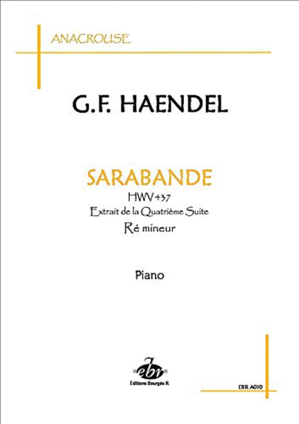 Sarabande HWV 437 (Collection Anacrouse) image number null