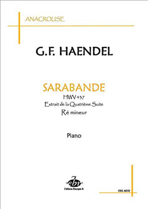 Sarabande HWV 437 (Collection Anacrouse)