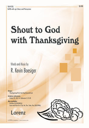 Shout to God with Thanksgiving