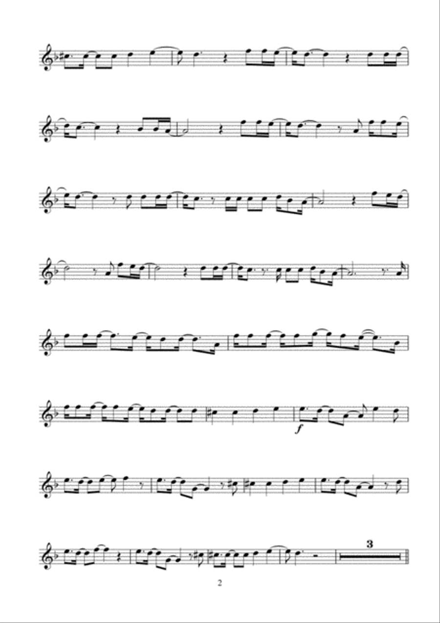 Mi Chico Latino Clarinet Solo scores gallery preview page 2