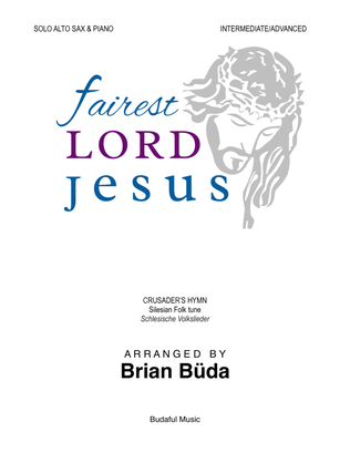 Book cover for Fairest Lord Jesus - Alto Sax solo