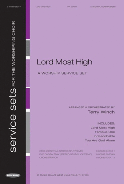 Lord Most High - Accompaniment DVD