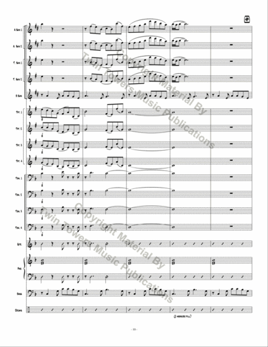 Grind Smooth Jazz Ensemble scores gallery preview page 11