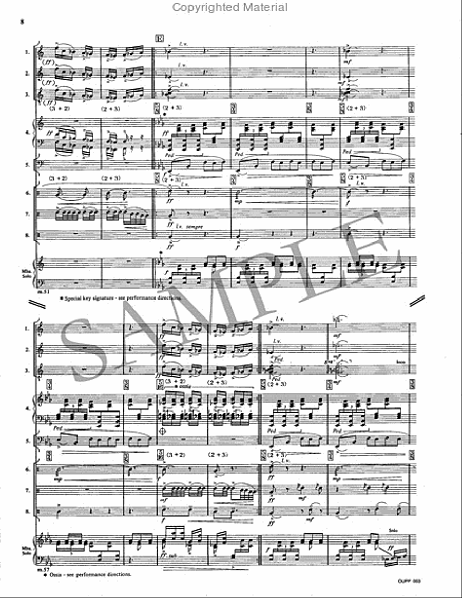 Diptych No. 2 Diptych No. 2 Percussion Ensemble scores gallery preview page 6