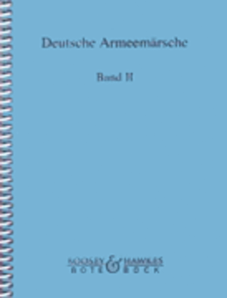 German Military Marches - Volume 2 Concert Band scores gallery preview page 1
