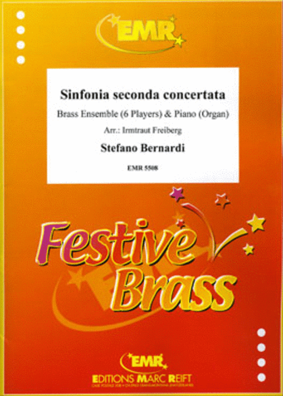 Sinfonia seconda concertata Brass Ensemble scores gallery preview page 1