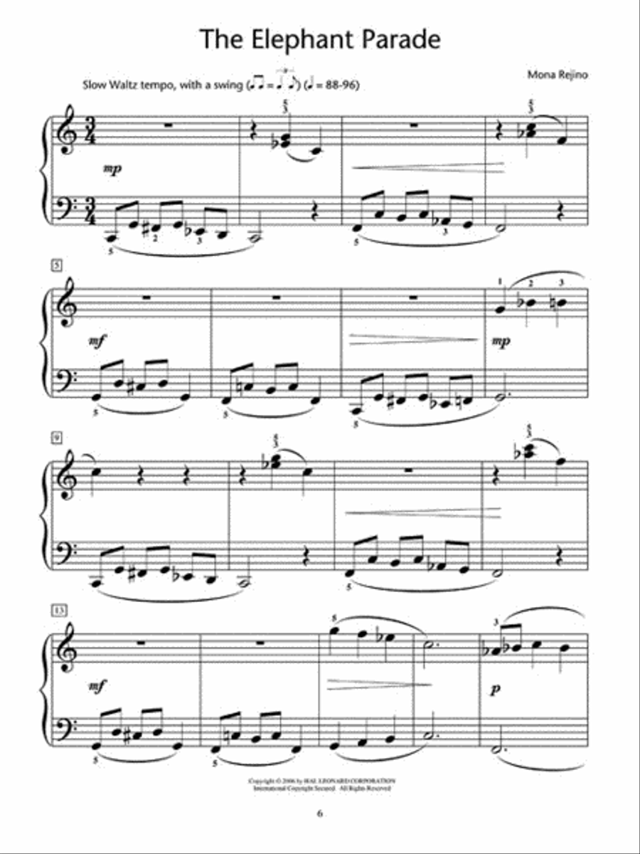 Circus Suite Piano Method scores gallery preview page 5