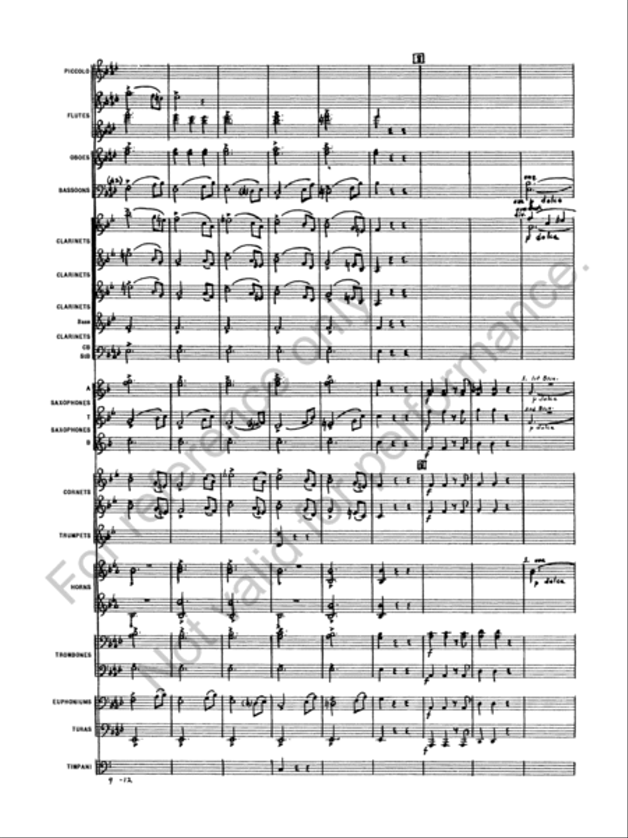 Egmont Egmont Concert Band scores gallery preview page 15