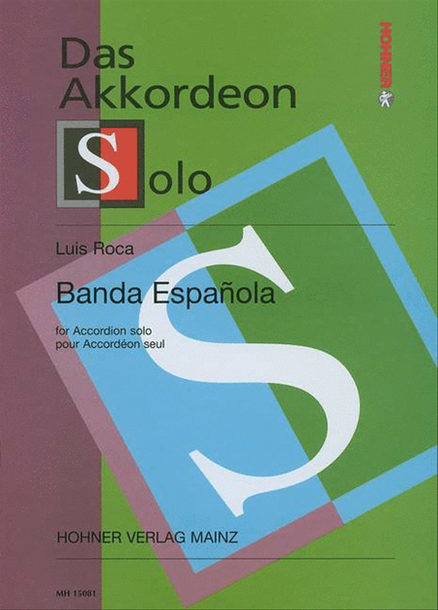 Banda Española Banda Española Accordion scores gallery preview page 1