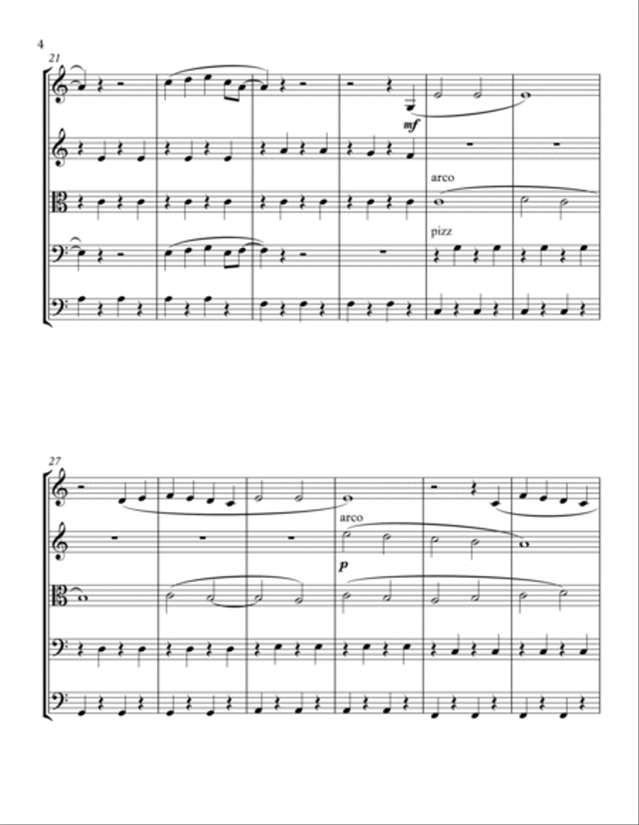 Hey, Soul Sister String Orchestra scores gallery preview page 4