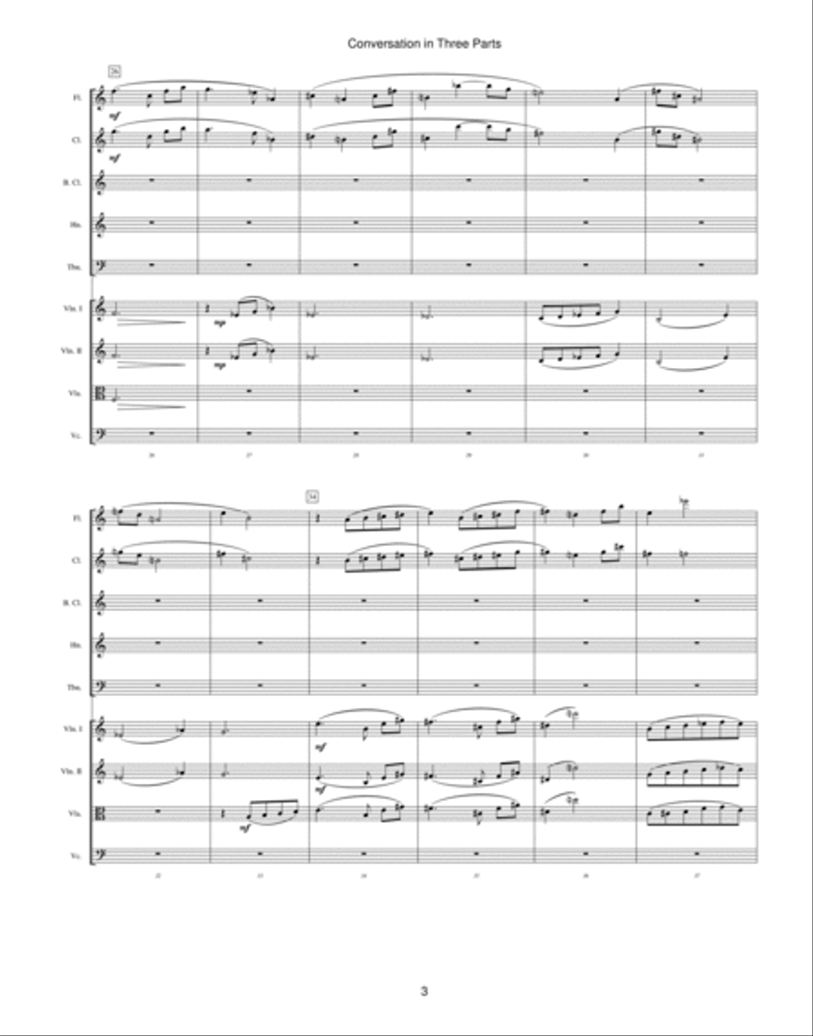 Conversation in Three Parts 3-Part scores gallery preview page 3
