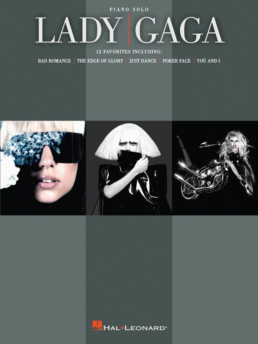 Lady Gaga Piano Solo scores gallery preview page 1