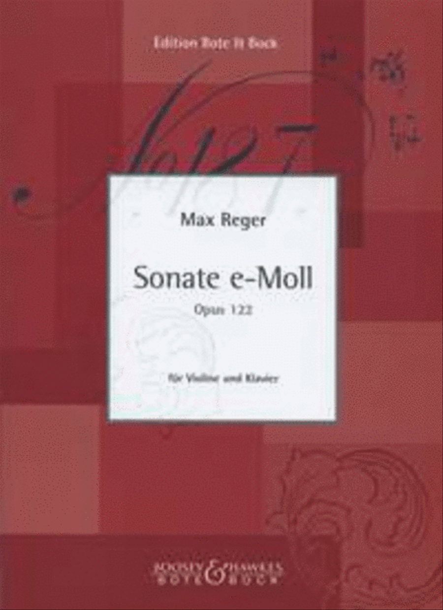 Sonata E Minor op. 122 Violin Solo scores gallery preview page 1