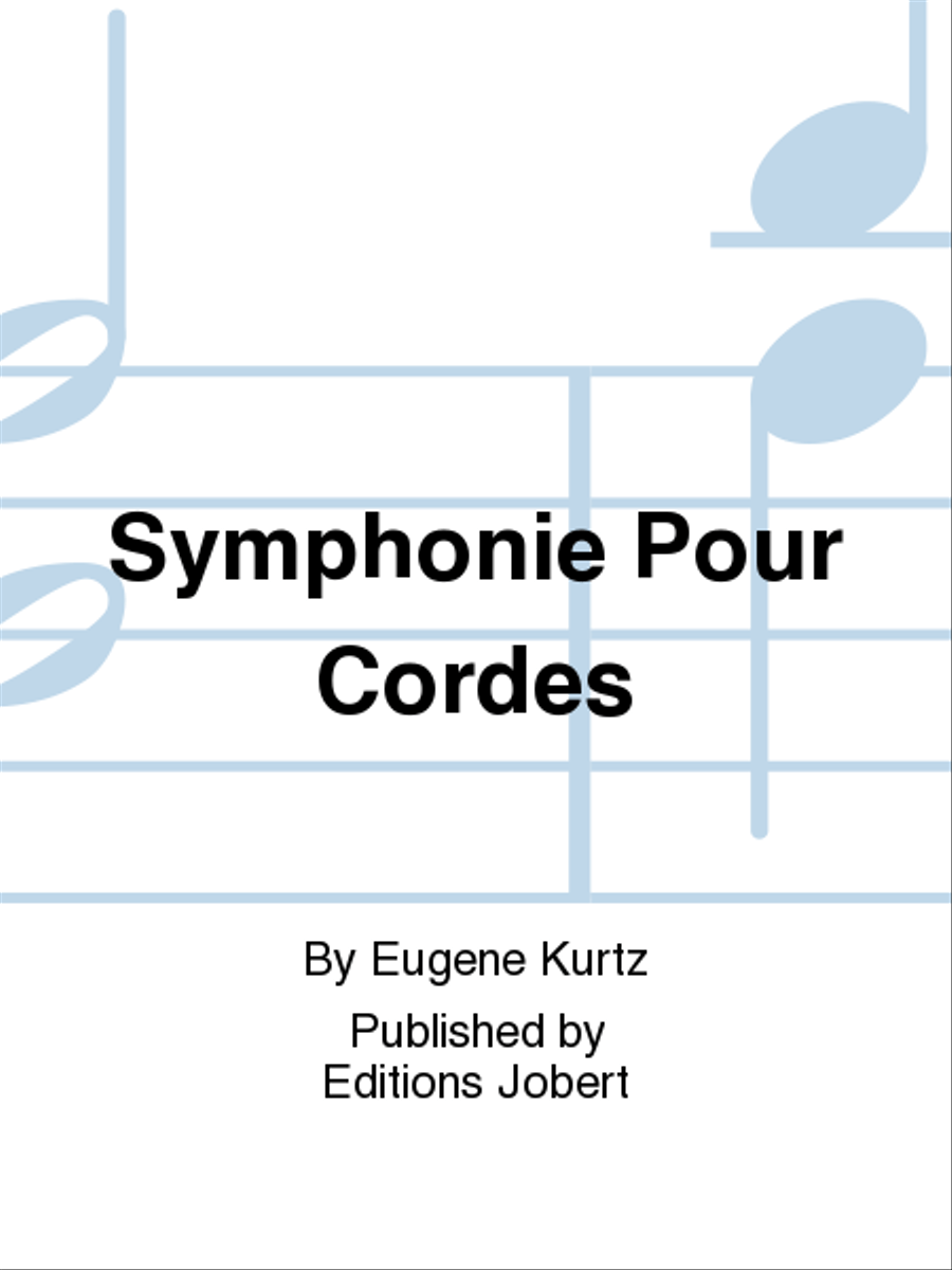 Symphonie Pour Cordes String Orchestra scores gallery preview page 1