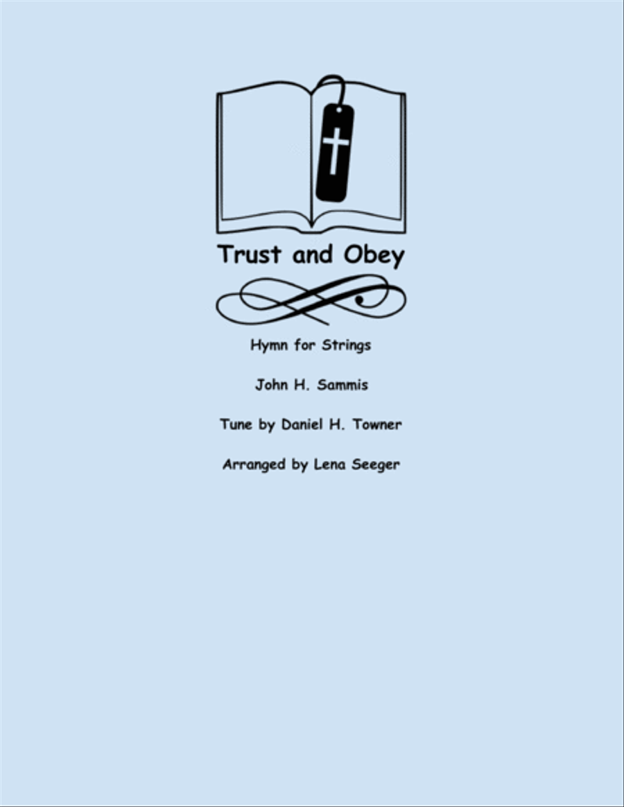 Trust and Obey String Trio scores gallery preview page 1