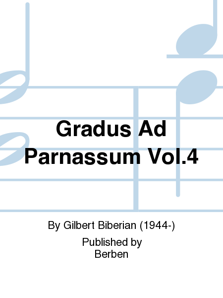 Gradus Ad Parnassum Vol.4