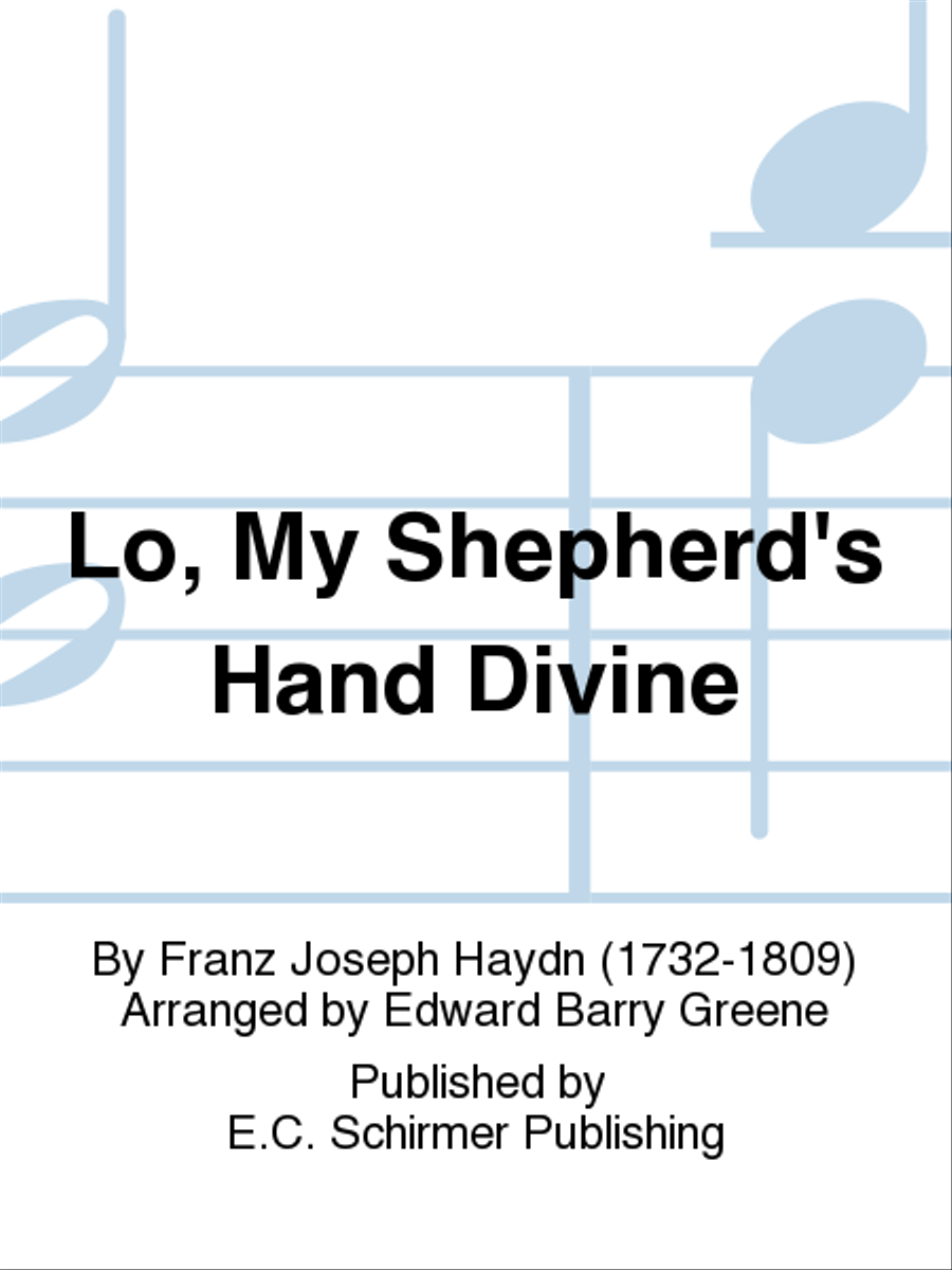 Lo, My Shepherd's Hand Divine SSAA scores gallery preview page 1